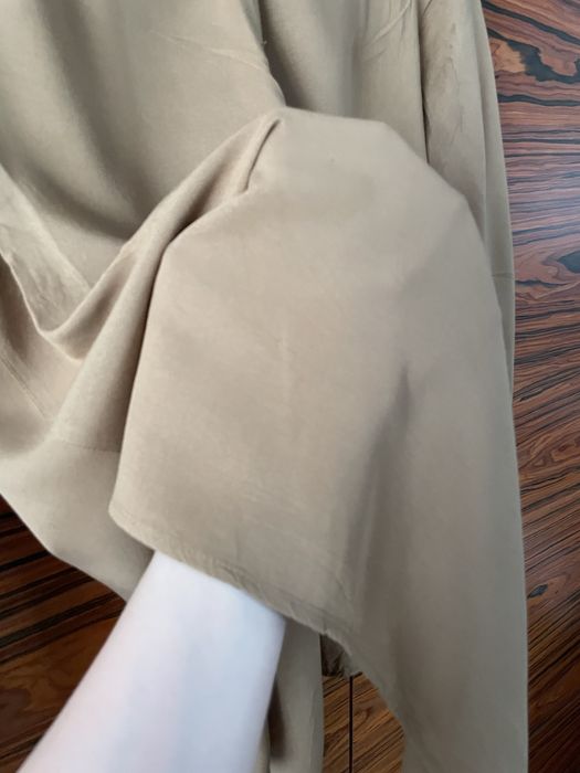 Elegancka biurowa koszula Kappahl brązowa na co dzień na guziki