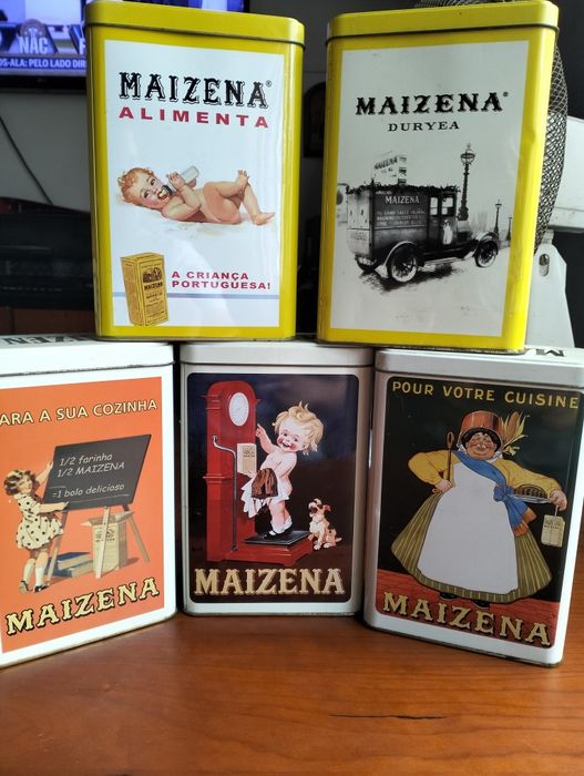 Latas comemorativas Maizena