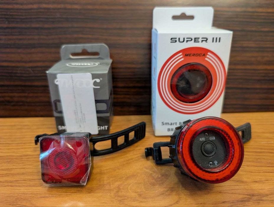 Задний интелектуальный велофонарь с автоматическим стоп-сигналом