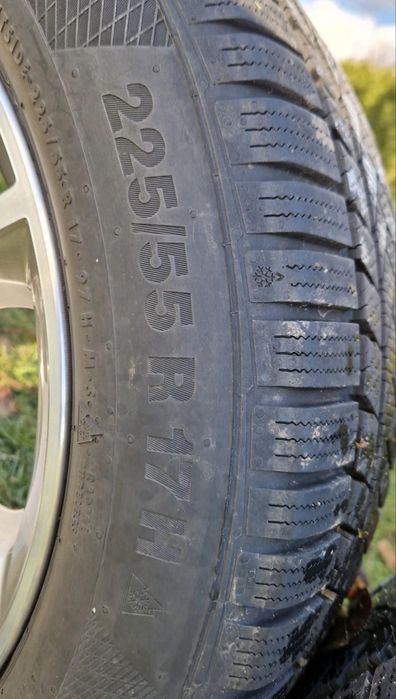 Alufelgi 17 5x112 BMW G30 G20 continental 225/55 17