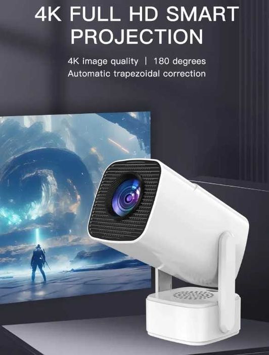 P30 PRO Smart Mini Projector Android 11 WiFi6 Support 4K Projector OTG