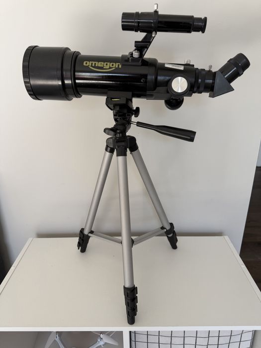 Телескоп Omegon AC70/400 з сонячним фільтром та рюкзаком