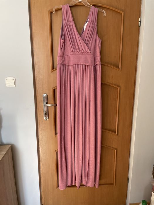 Nowa suknia sukienka wieczorowa brokatowa wesele Mon Cheri rozm. 44/46