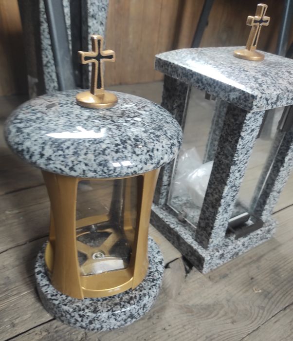 Гранитные памятники, вазы, лампады, плитка. Заливка бетонных оснований