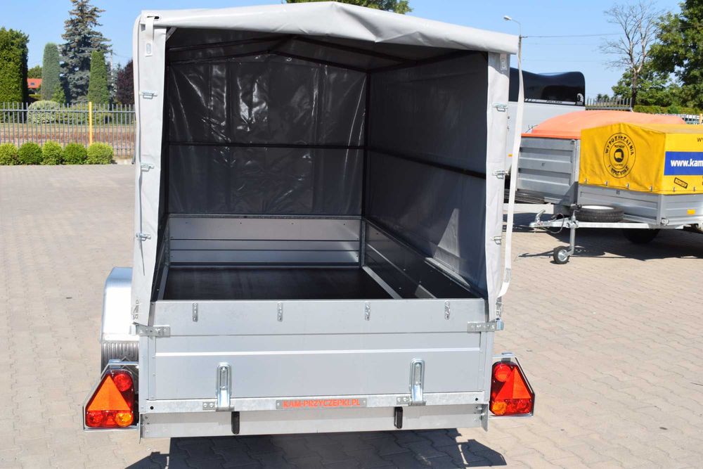 Przyczepka samochodowa RYDWAN 250x130x130 od ręki resor przyczepki