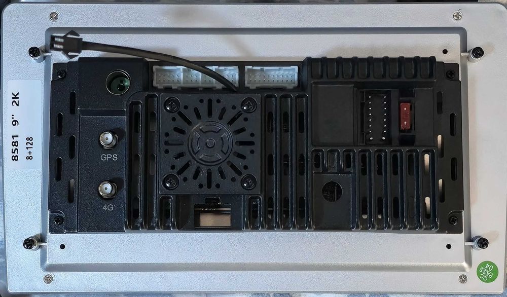 Autorrádio Android 9 Polegadas - 8Gb Memoria Ram 128Gb. Armazenamento   (Novo)