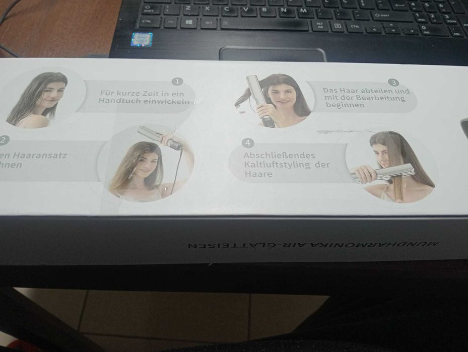 Alisador de Cabelo a Ar Parwin Pro Beauty (Novo) - Estilo Airstrait