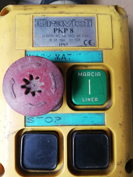 Comando de grua usado