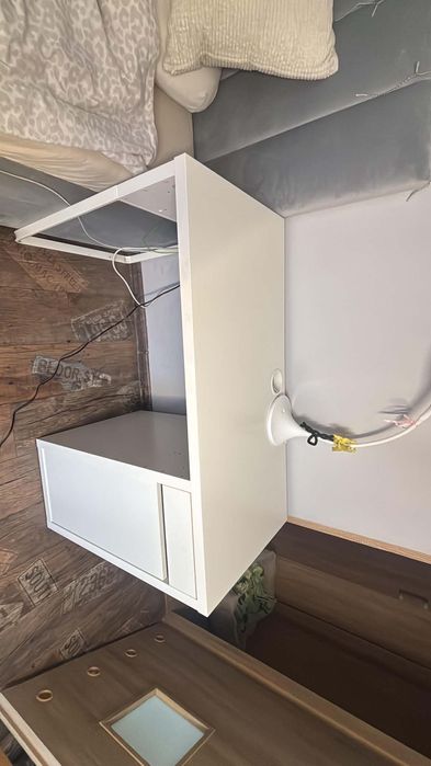 biurko ikea białe