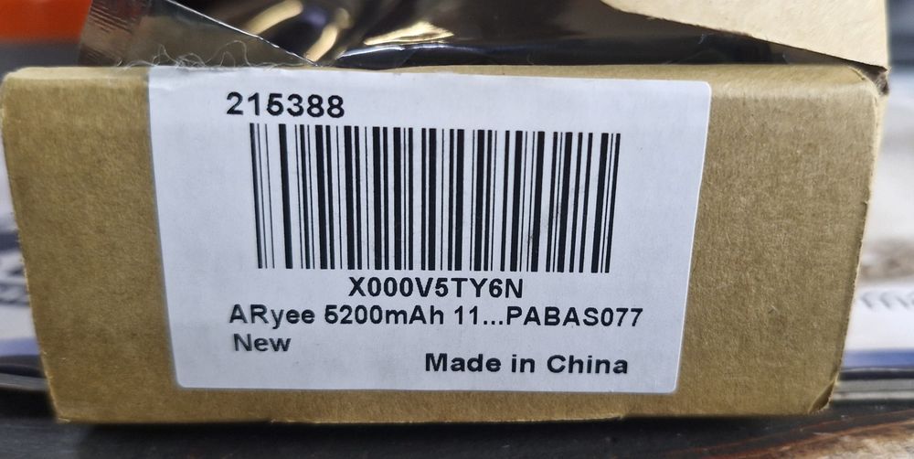 Bateria do laptopa 5200 mAh 11,1 V Model: PA3399