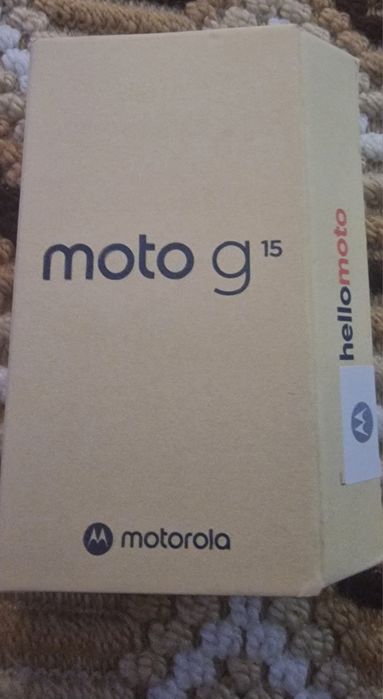 Motorola Moto G15 – Novo, Apenas aberto!