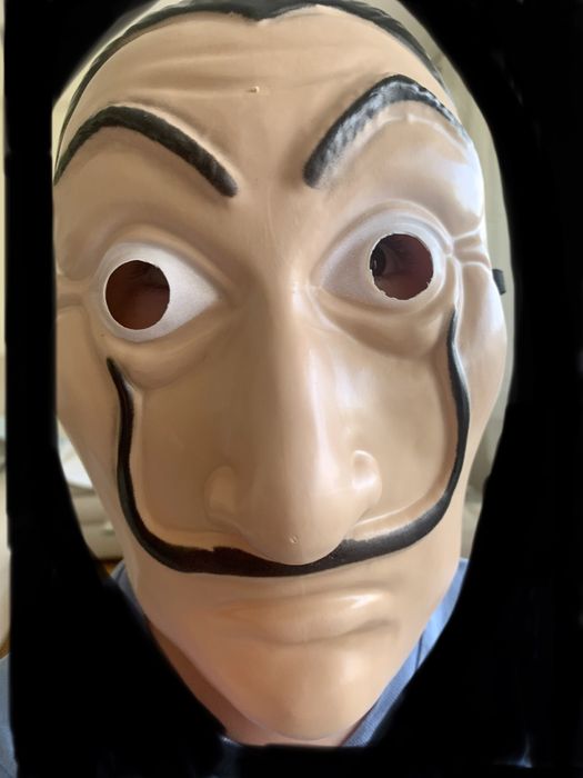 Halloween Maska dom z papieru maska Dalego