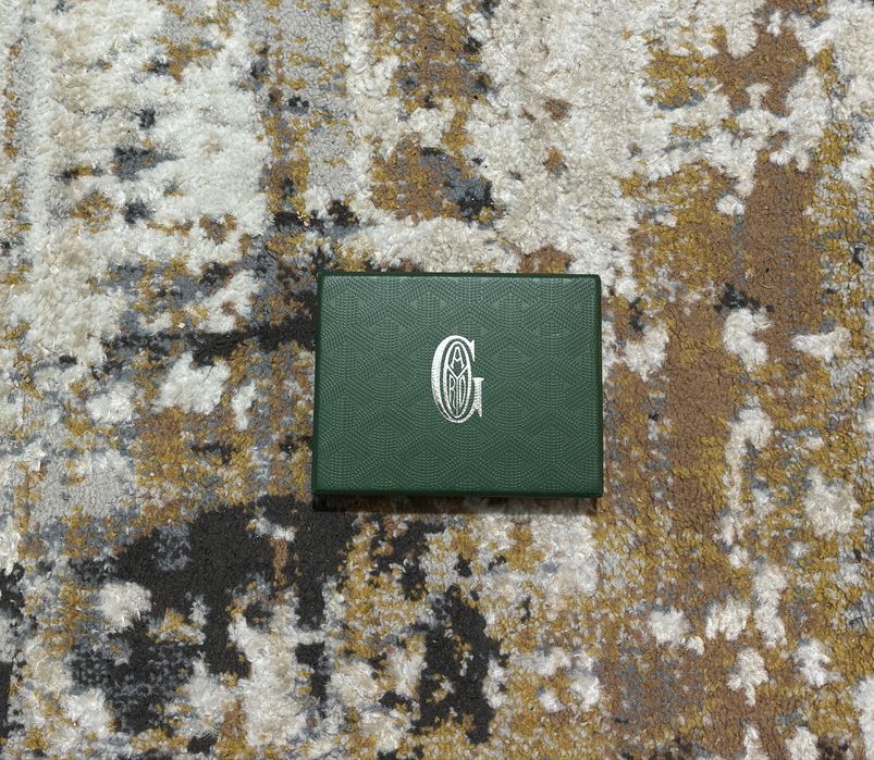 Porta cartoes verde