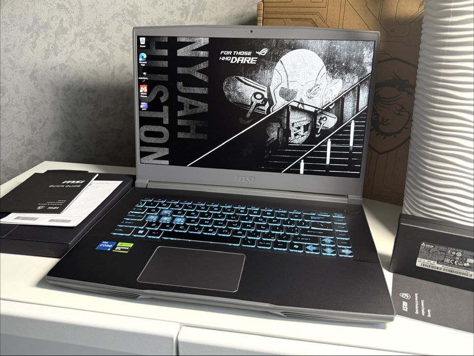 MSI/2025рік/RTX3050/i5-12th/144Hz/Пишіть перед замовленяя!! (Б/У)