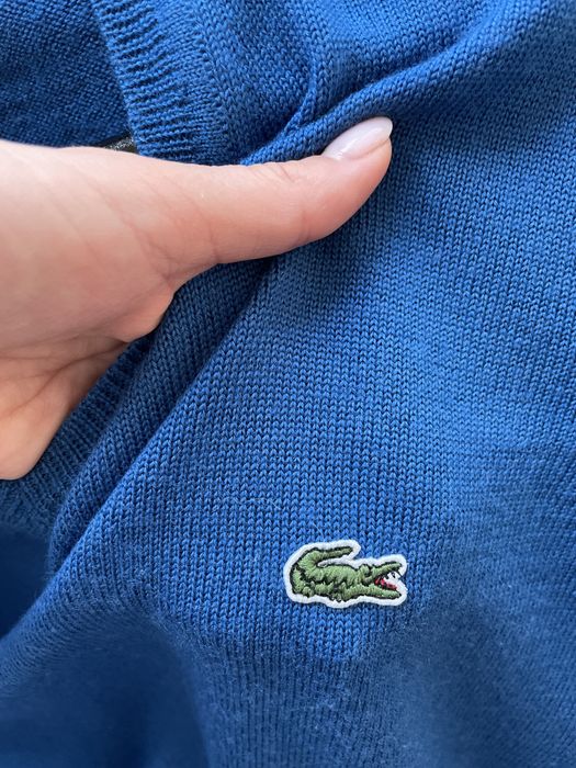 100 % вовна светр Lacoste l/Onesize