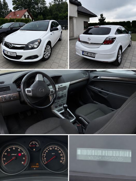 OPEL ASTRA H GTC 1.4 90 KM LPG | 2010 | 174 500 km brak nakładow finansowych