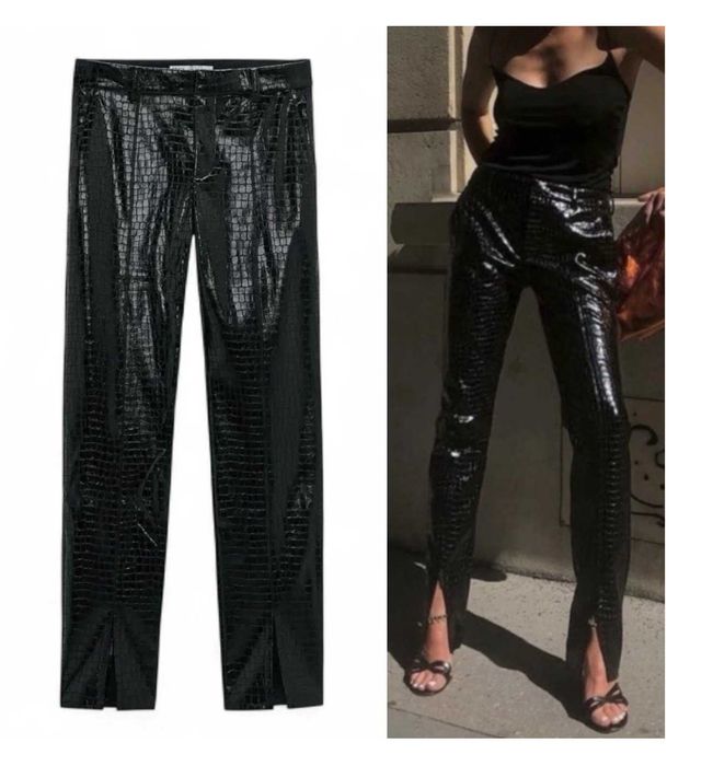 Штани ZARA Croco з Pinterest - Нові, з біркою XS