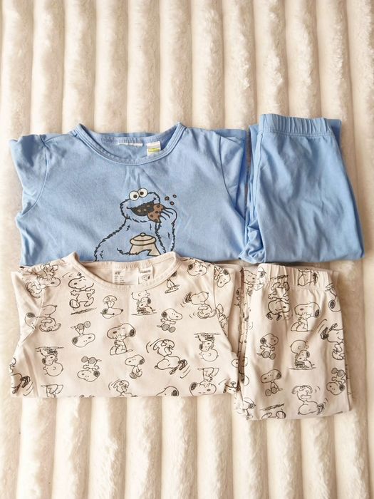 H&M piżamy piżama 104 chlopiec