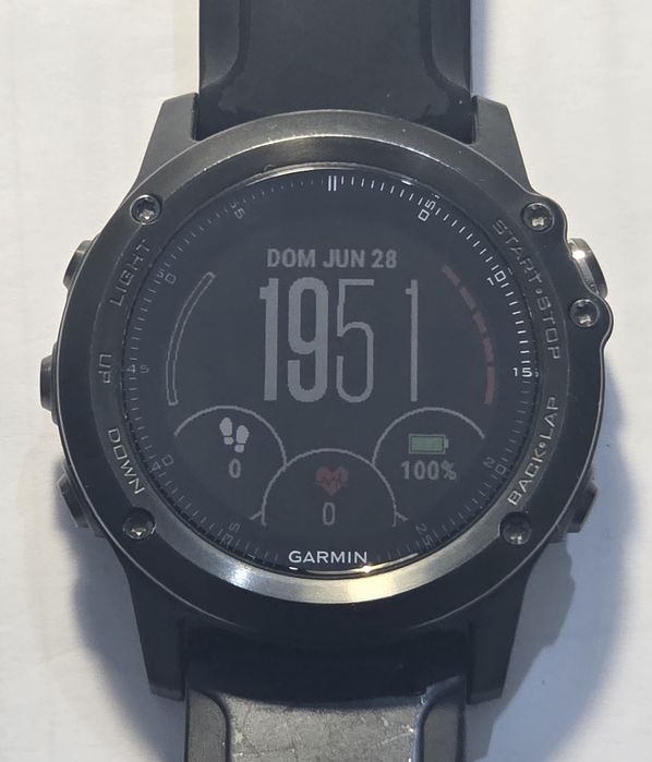 Garmin Fénix 3 HR Safira + Carregador Original