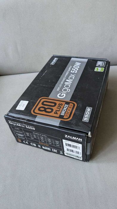 Блок живлення Zalman 550-GVII GigaMax (550W), 80+Bronze