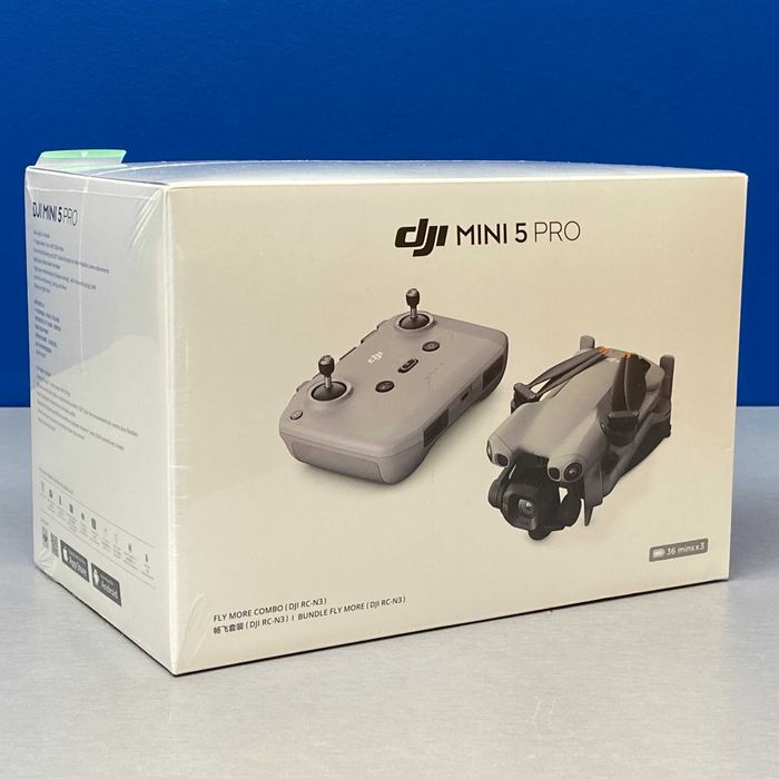 DJI Mini 5 Pro Fly More Combo (RC-N3) - SELADO - 3 ANOS DE GARANTIA