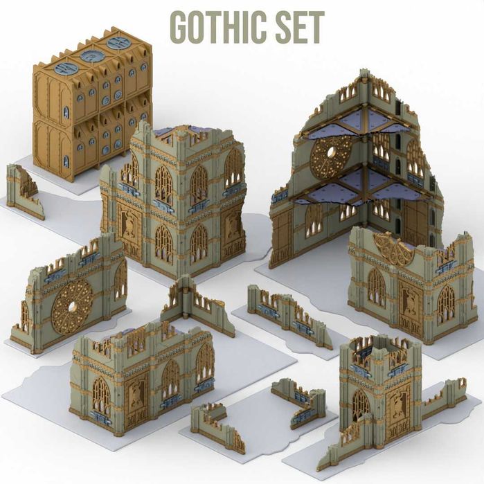 Składany zestaw ruin do 11 Edycji (Gothic)