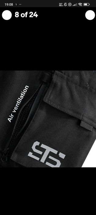 Calça touring motard 3 camadas c/proteções mota scooter novo