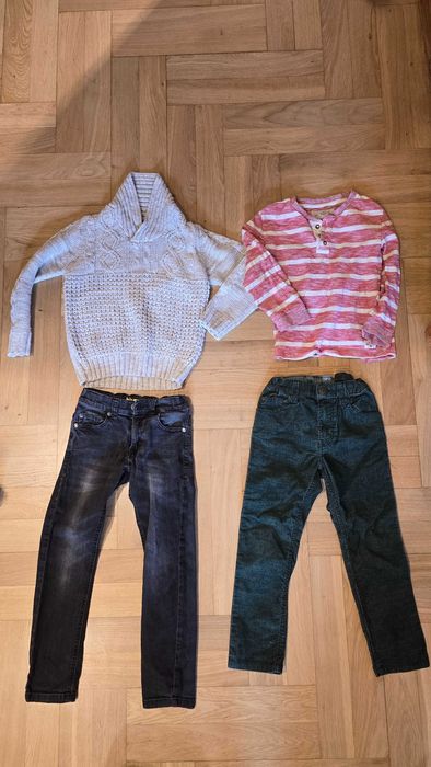 ZESTAW UBRAŃ dla chłopca 116