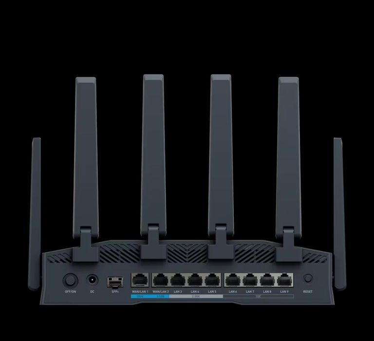 GL-iNet Flint 4 GL-BE14000 WiFi 7 трибенд  6гГц  320 мГц  SFP+ 10Gb WAN/LAN  VPN