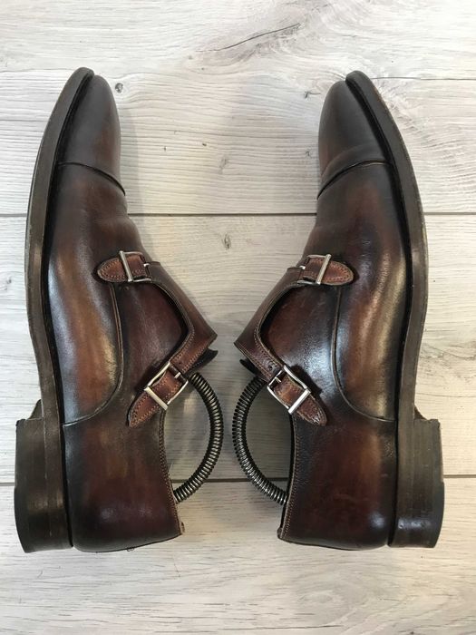 Buty wizytowe monki Magnanni Double Monk Strap rozm. 42,5
