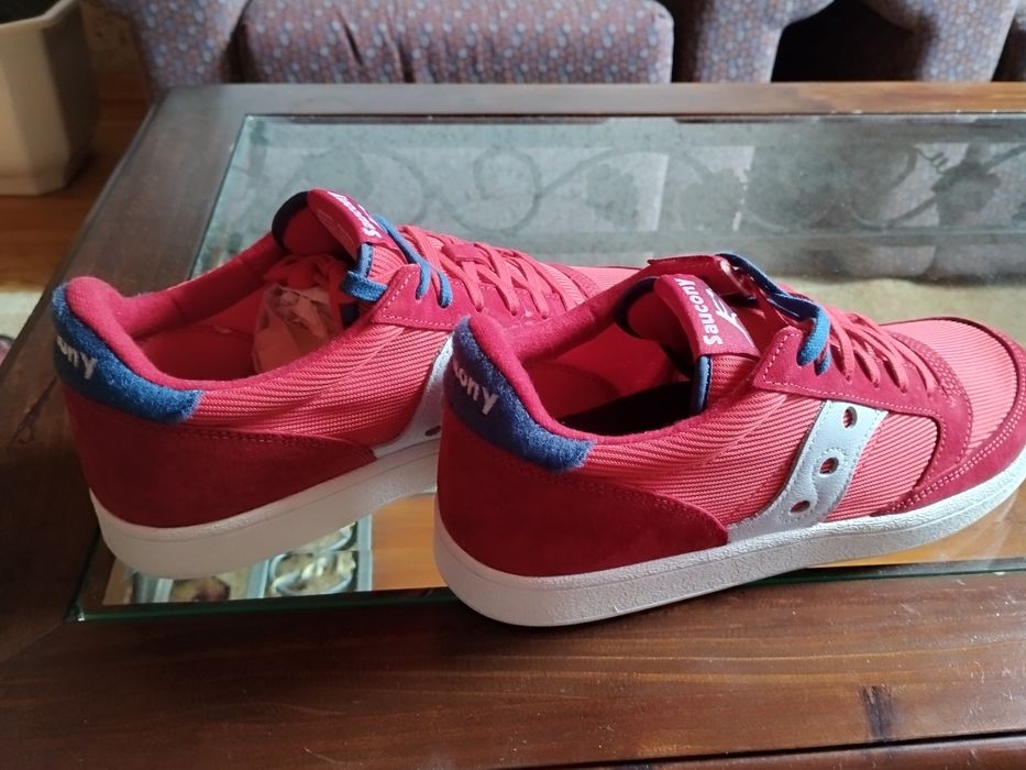 Кеди SAUCONY JAZZ court red