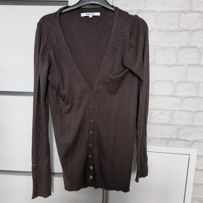 Sweter damski czekoladowy
