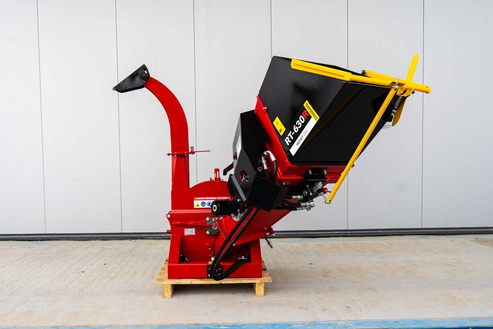 Rozdrabniacz tarczowy do drewna gałęzi REMETCNC RT-630R== NOWY MODEL