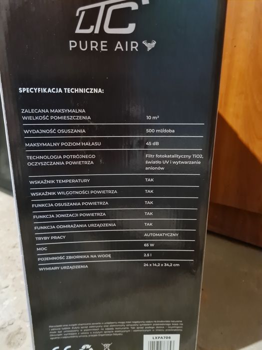 Pochłaniacz wilgoci nowy sprzedam