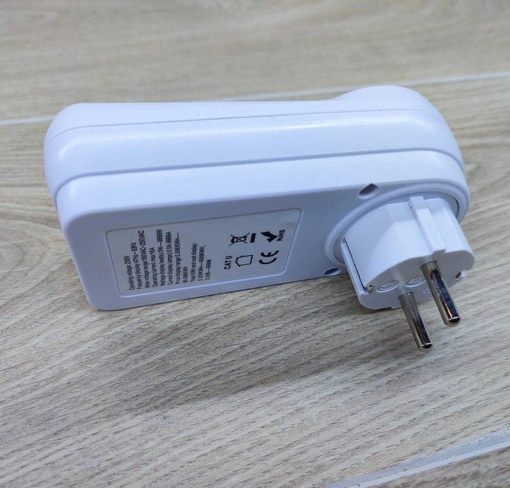 Счётчик электроэнергии Nashone, ваттметр для розетки