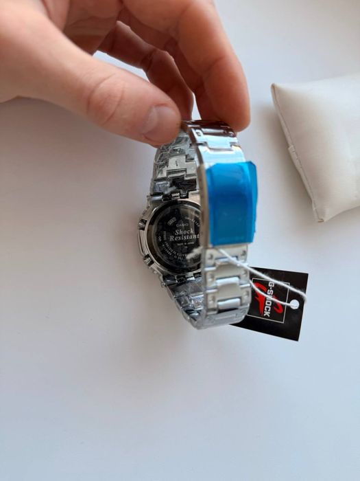 Наручний годинник Casio G-Shock (металевий корпус і браслет)