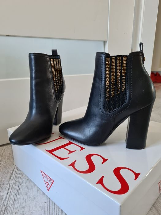 Guess 37 botki skóra naturalna