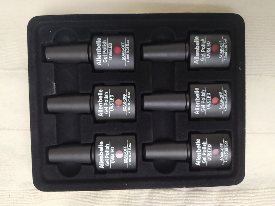 Lakiery UV LED Allenbelle Nagellack żele do paznokci