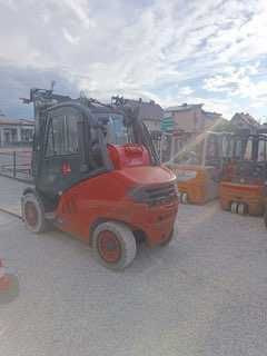 Wózek widłowy Linde H50T, LPG. Triplex