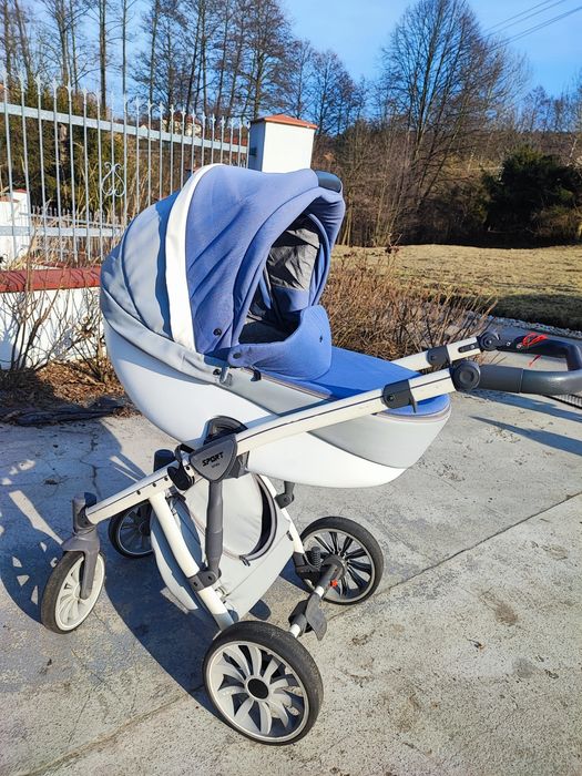 Wózek Sport ANEX Nebulas Blue 2w1