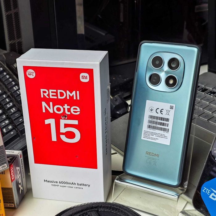 Smartphone Xiaomi Redmi Note 15 4G 8GB/256GB Glacier Blue | Como Novo