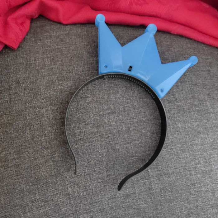 Opaska  niebieska korona