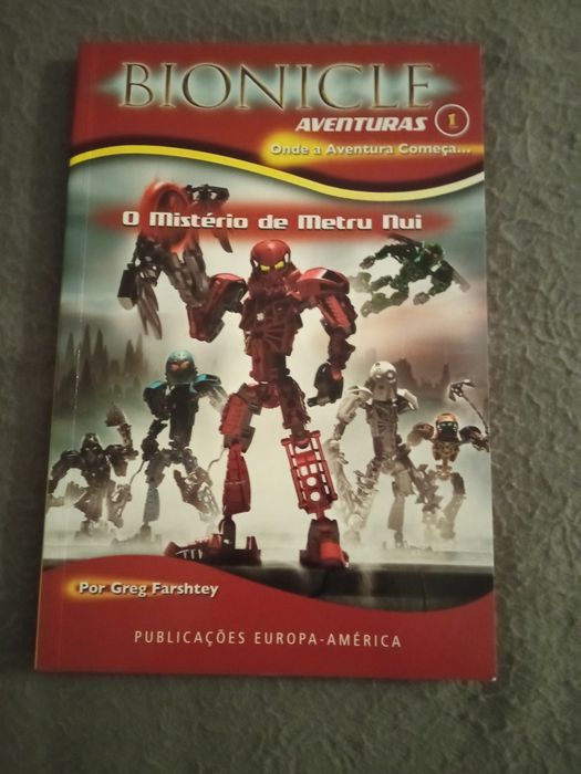 Livro Juvenil Bionicle Aventuras 1 da Lego