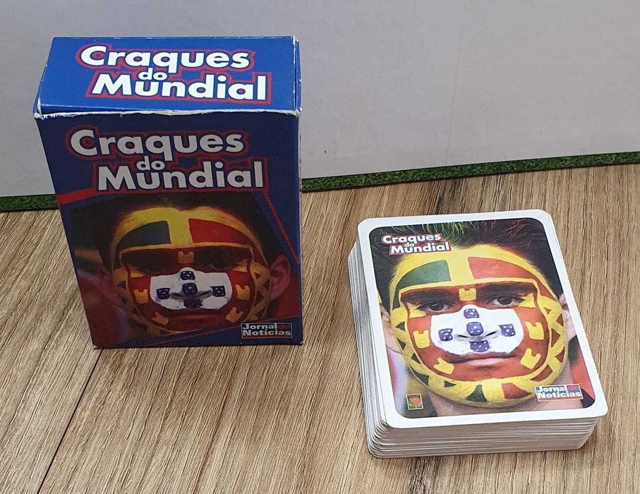 Craques do Mundial 2002 - Baralho Cartas