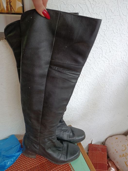 Натуральні кожані ботфрди