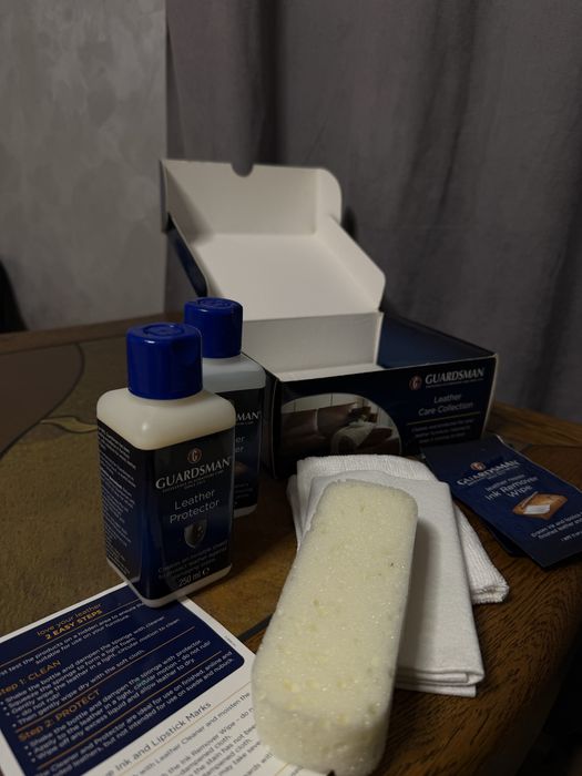 Набір для догляду за шкіряними меблями Guardsman