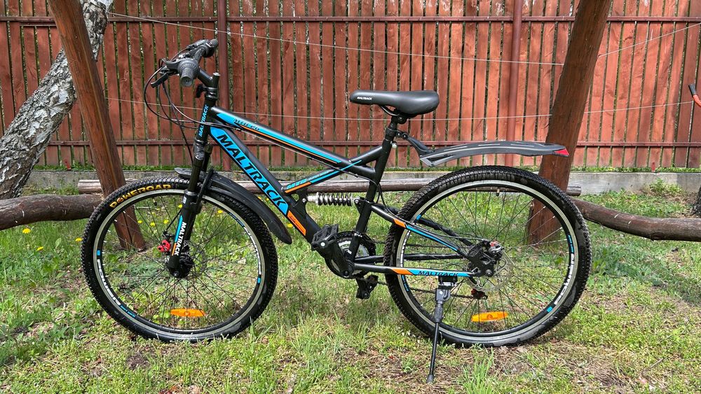Rower MTB MalTrack Target rama 18 cali koło 26 " niebieski