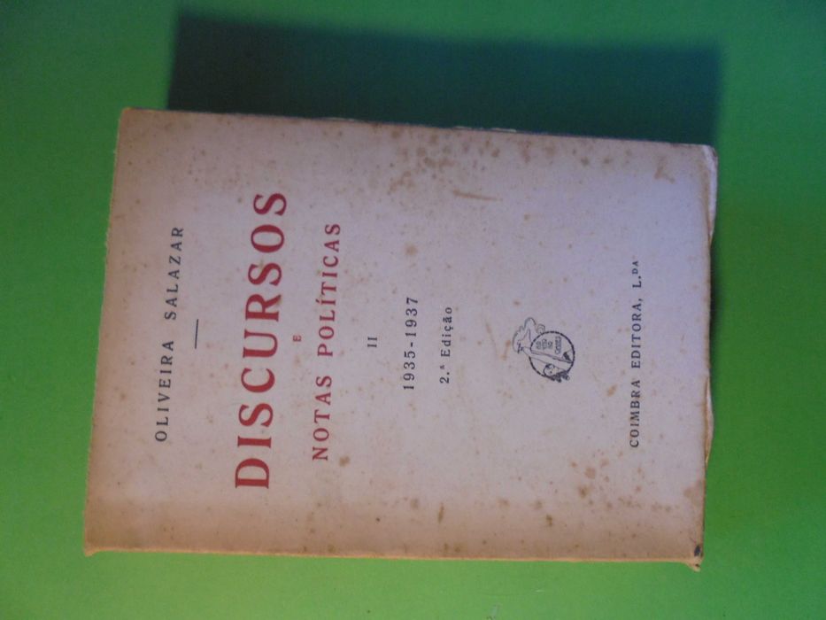 Salazar (Oliveira);Discursos-Volume II
