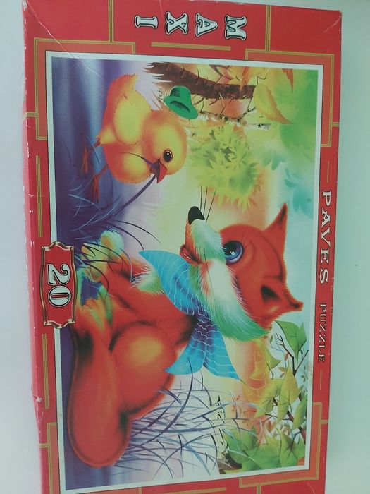 Puzzle Lisek 20 elementów