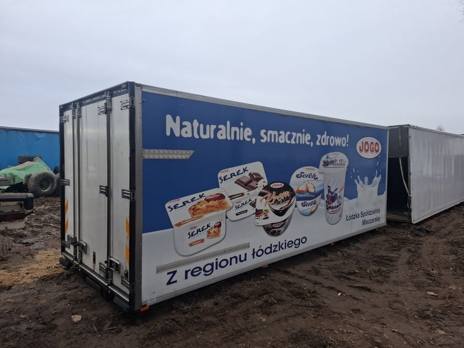 Kontenerchłodnia 5m agregat380v gwarancja z transportem grube Sciany